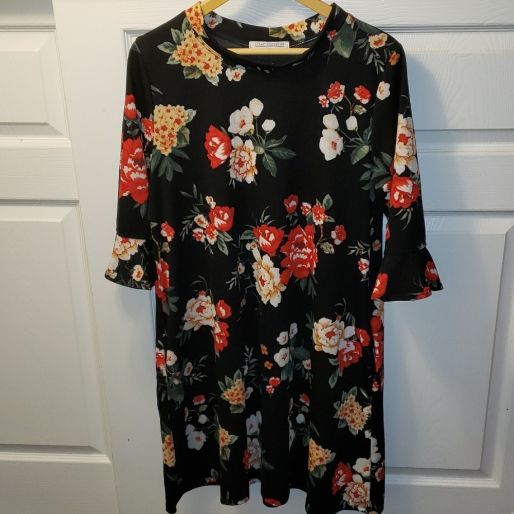 Floral Maternity Dress (XL)